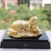 Tượng mèo vàng An khang