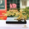 Cành Hoa Mai thế bonsai 3 in 1 mạ vàng